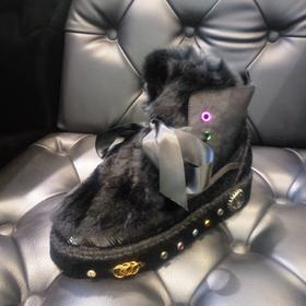 LFGJ 3832时尚潮流马毛/兔毛休闲鞋