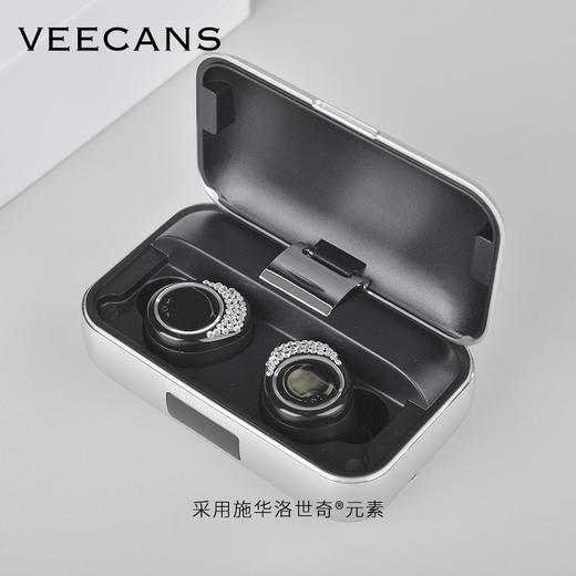 veecans无线耳机镶嵌施华洛世奇水晶款A0055 商品图2