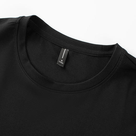 罗蒙卫衣男春秋装纯色简约套头字母印花卫衣男士内搭外穿T恤外套 商品图5