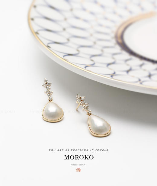 心怡 | 马贝耳钉 商品图4