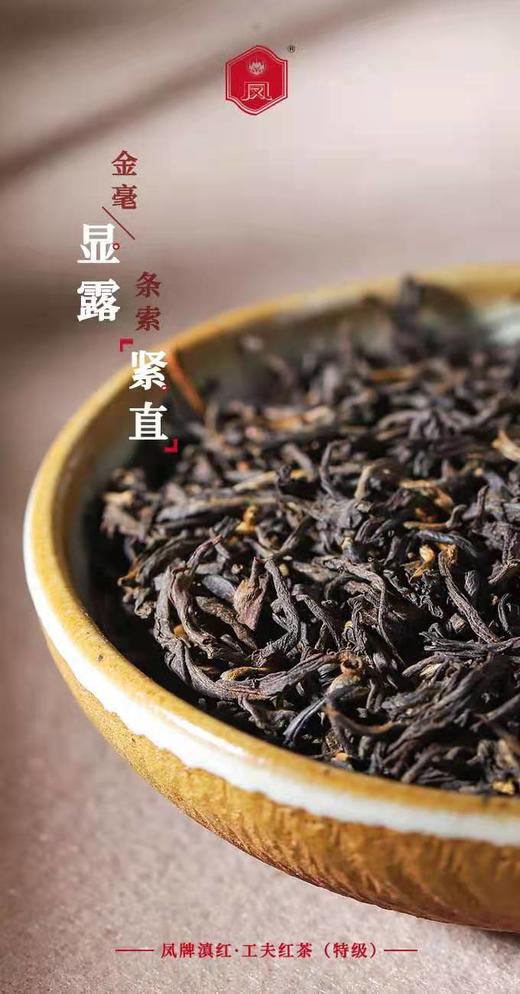 云南滇资 凤牌滇红工夫红茶特级 商品图1