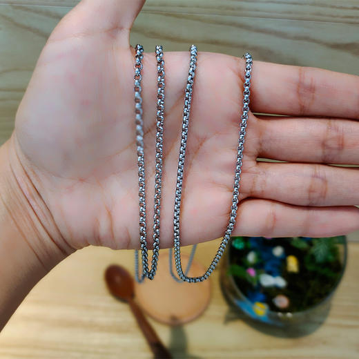 【金工】钛钢项链 商品图3