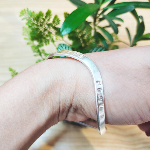 【金工】银手镯 商品图1