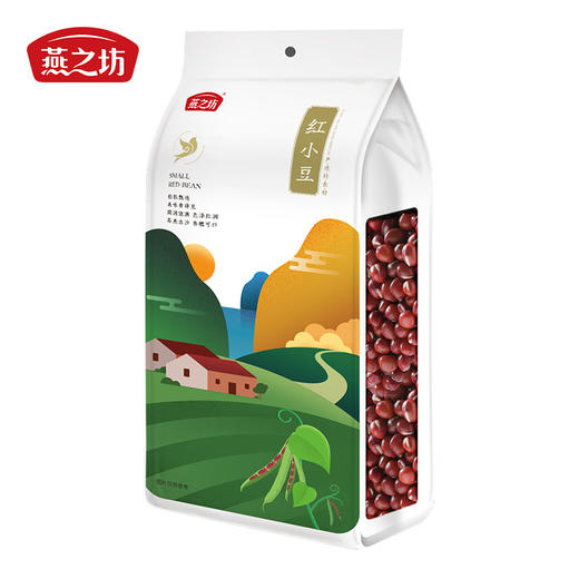 黑龙江·红豆2斤【燕之坊】红小豆1kg 皮薄易煮易出沙 东北五谷杂粮 可煮粥做红豆沙打豆浆 商品图4