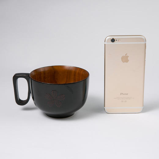 【wakacho若兆】日本原产wakacho若兆传统漆器栗木樱花碗 商品图2
