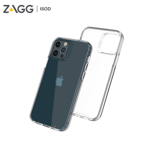 ZAGG 适用于iPhone13系列 全包透明防摔边框防滑简约 手机保护壳 商品图1