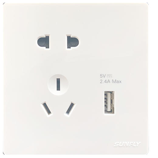 特卖 售完为止 86墙壁插座/公寓插座 暗装插座10A 开关 包邮 商品图0