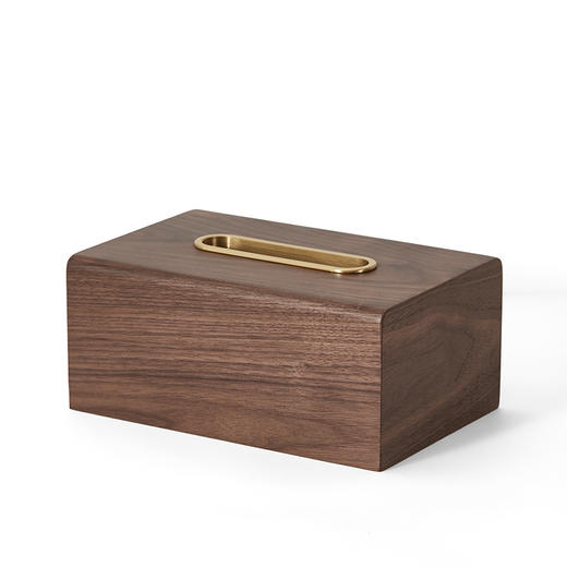 初心| 轻奢铜木纸巾盒 商品图4