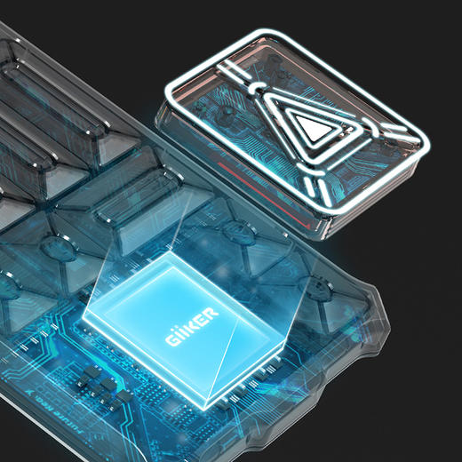 【拍下后7天内发货】GIIKER计客华容道滑动拼图益智力思维训练通关电子玩具 商品图1