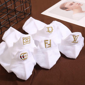 🎁VIP礼品-小香家/古驰家/女士纯棉船袜