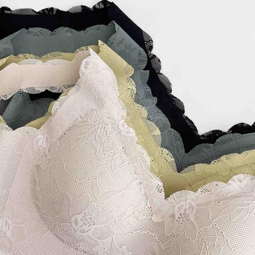 【一线代工厂】女士蕾丝无痕内衣后开扣美背文胸 商品图6
