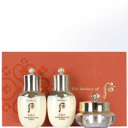 【三件套】后天气丹花献光彩紧颜水乳霜3件套中样旅行装 商品图2