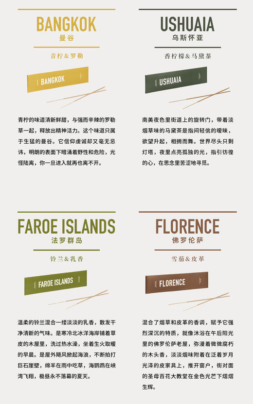 CITY系列线香 商品图1