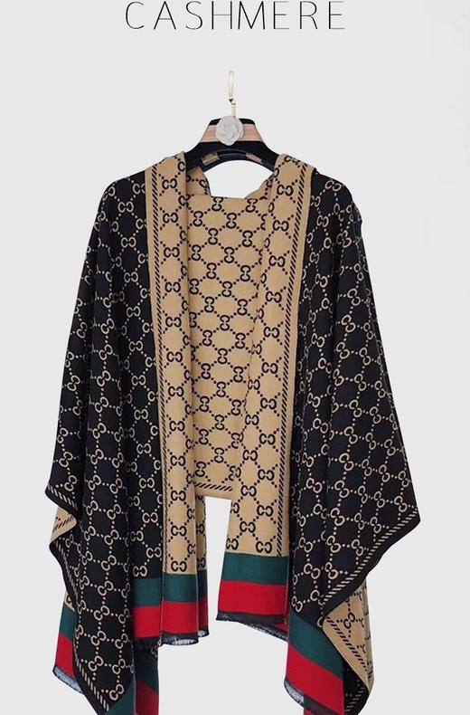 古驰家-加厚男女通用大方巾-会员6折 商品图4