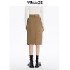 VIMAGE纬漫纪秋冬新款高腰时尚包臀裙半裙半身裙V1606212 商品缩略图3