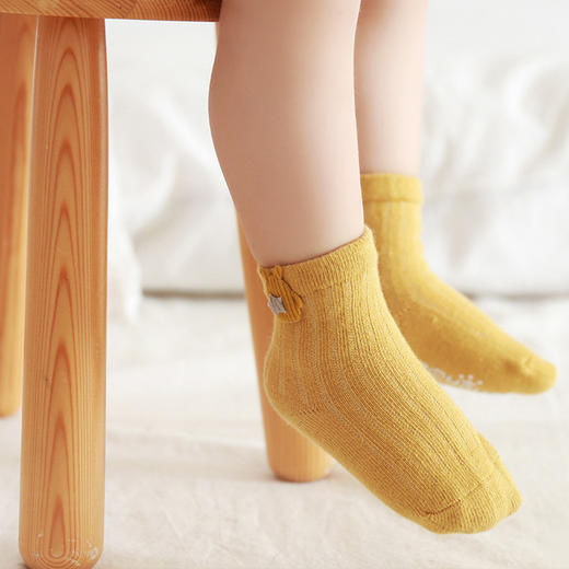 【组合装】秋冬新款a类宝宝袜子卡通配饰婴儿地板袜点胶防滑新生儿棉袜 商品图3