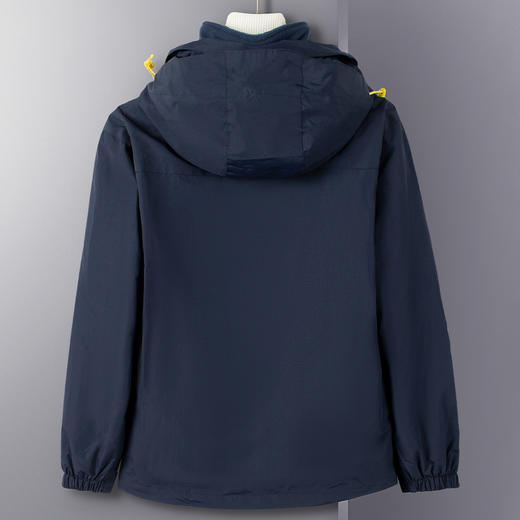 【加厚保暖】罗蒙季冬休闲保暖外套男时尚休闲户外保暖可拆卸内胆两件套 商品图4