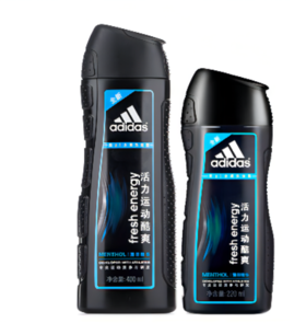 阿迪达斯男士活力运动酷爽去屑洗发露220ml   31985708000