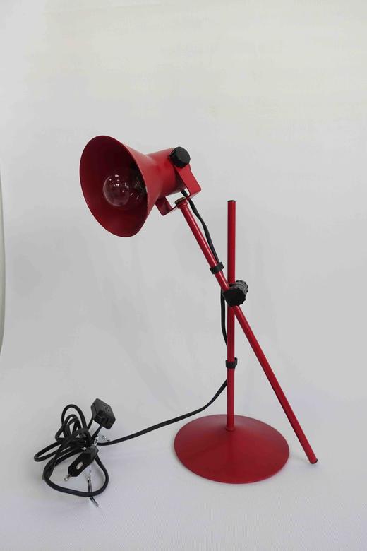 意大利中古长臂台灯 正红色 商品图1