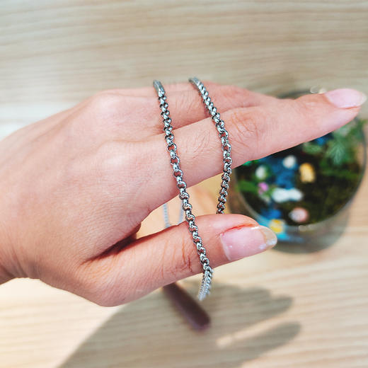 【金工】钛钢项链 商品图2