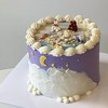 1027CAKE|   紫色系 ins风  立体小熊装饰 商品缩略图0