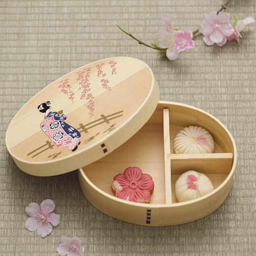 【wakacho若兆】日本原产wakacho若兆传统漆器杉木饭盒餐盒便当盒 商品图0
