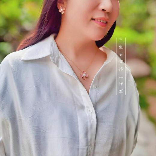 珐琅彩akova珍珠花朵 商品图8