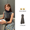 HIDEMI几何设计感印花背心连衣裙 商品缩略图3