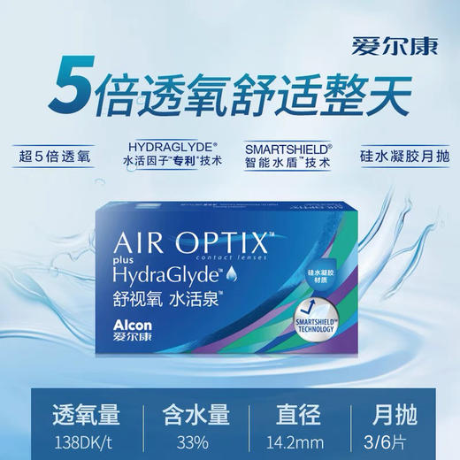 视康水活泉硅水凝胶（月抛） 商品图3