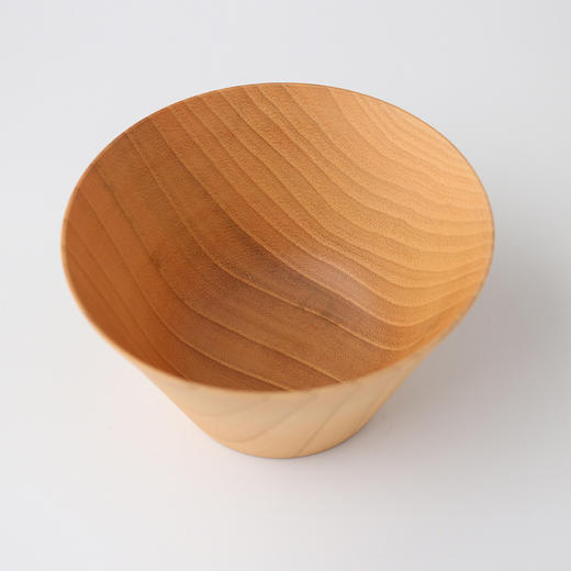 【wakacho若兆】日本原产wakacho若兆传统漆器栗木斗笠碗汤碗饭碗 商品图2