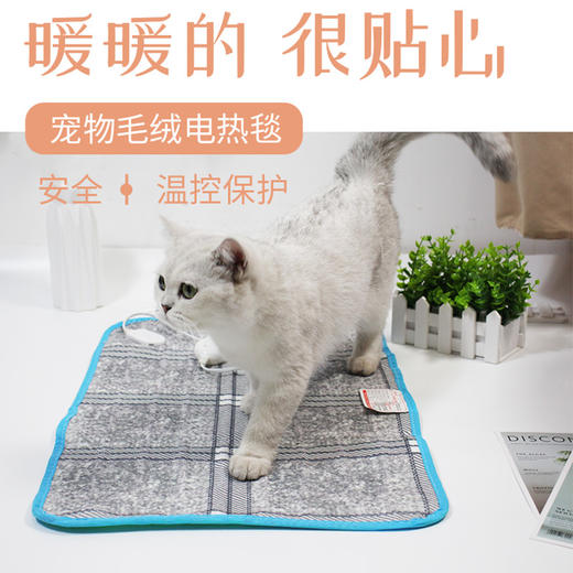 宠物电热毯——普通型   加热垫猫咪狗狗恒温电热垫冬天取暖器防漏电小窝 商品图1