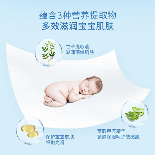 国光湿巾 珍珠纹婴儿手口湿巾20片 10包箱规订货 / 80抽 带盖 12包箱规订货  【GPQ】 商品图2