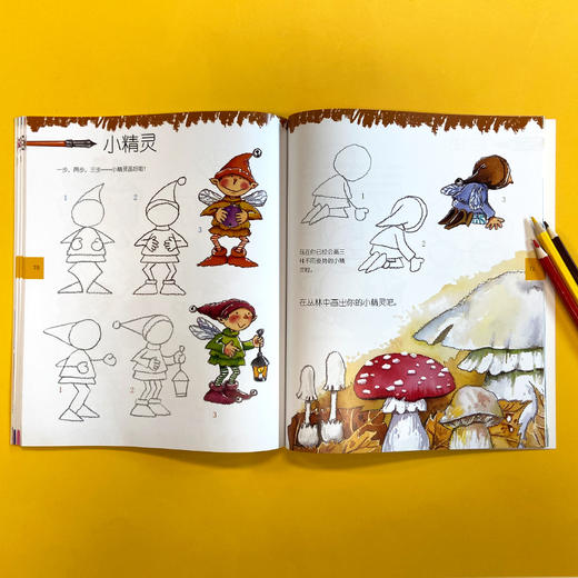 一学就会创意简笔画: 绘画入门 3001118 商品图6