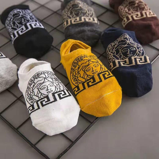 小香家/古驰家/范思家-男士纯棉船袜-会员6折 商品图2