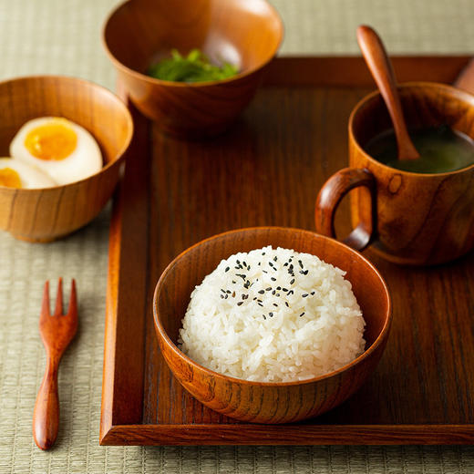 【wakacho若兆】日本原产wakacho若兆传统漆器栗木餐碗茶杯餐具套装 商品图0