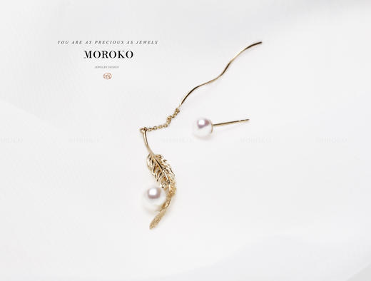 轻羽 | 不对称耳钉 商品图5