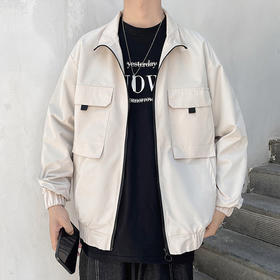 【夹克】立领夹克春秋韩版潮流上衣青年休闲薄款外套