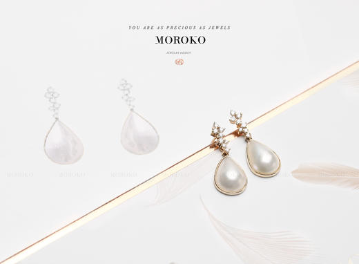 心怡 | 马贝耳钉 商品图5