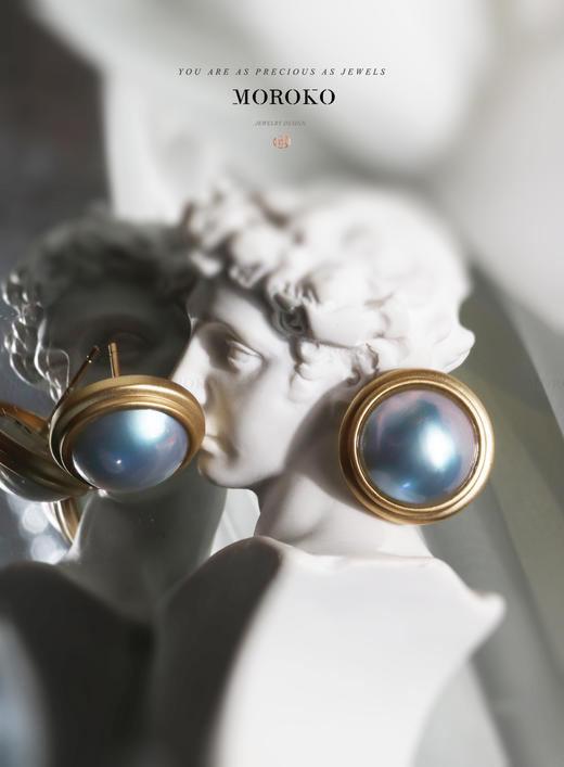 如烟 | 马贝珍珠耳钉 商品图8