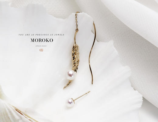 轻羽 | 不对称耳钉 商品图1