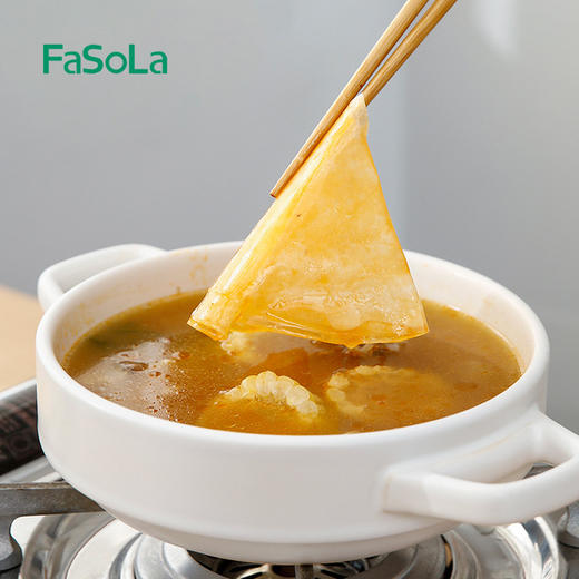 【吸油纸】FaSoLa 煲汤吸油膜吸油纸 厨房食物专用煮汤去汤油浮沫食品滤油纸 商品图0