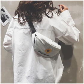 【服饰鞋包】新款帆布菊花女包ins日系原宿清新斜挎包时尚潮流可爱单肩包