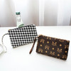 【服饰鞋包】新款时尚印花格子零钱包简约潮流女士手拿包手提手机包 商品缩略图2