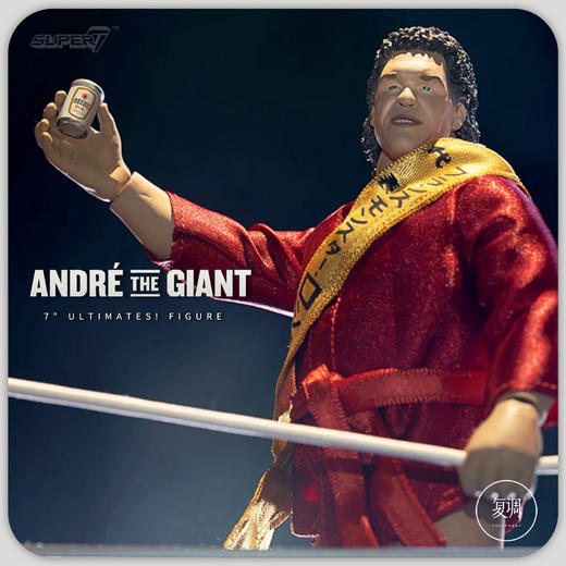 现货 Super7 巨人安德雷 终极系列 安德烈长袍 潮玩复古 商品图1