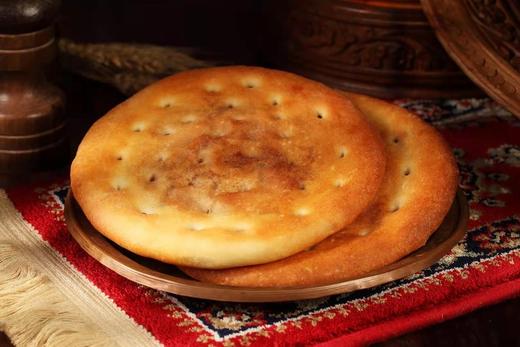 【新疆玫瑰酱心馕】直径14cm*3个/份，现做、手工制作 商品图3