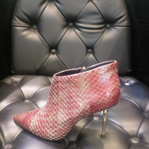 LFGJ  8501经典蛇皮小踝靴 商品图7