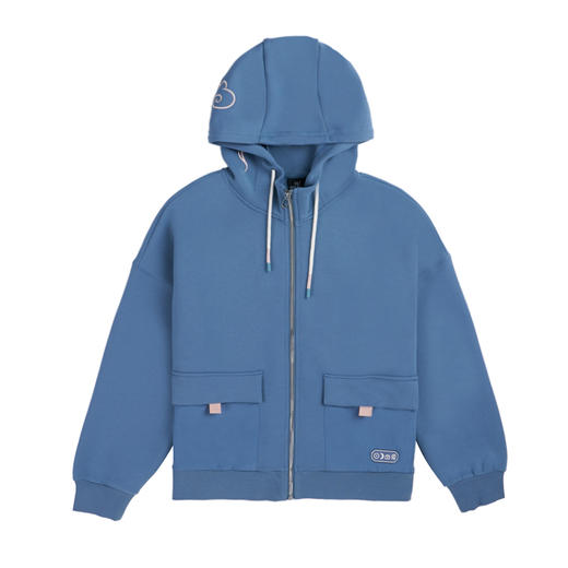 361度2021年秋季新款运动服连帽开襟卫衣562134835 商品图0