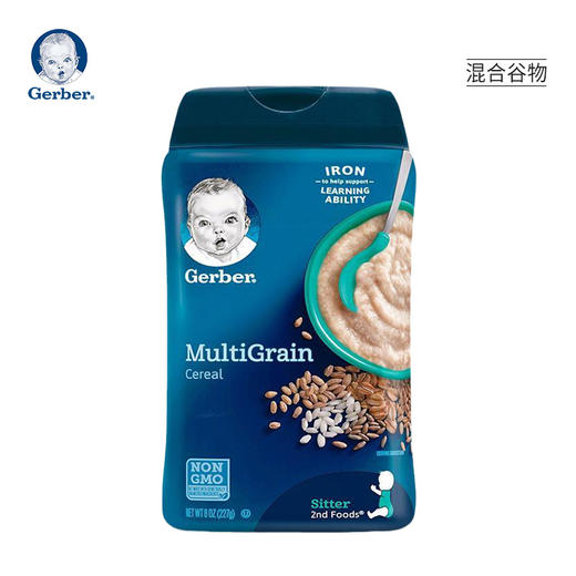 Gerber嘉宝 2段米粉227g（6个月以上） 商品图2