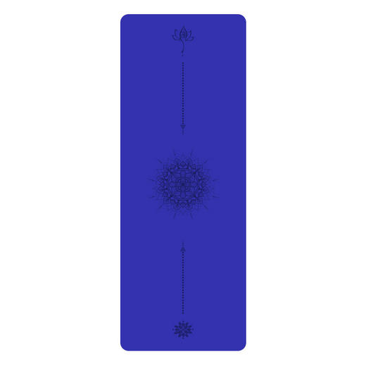 进口火炬花版天然橡胶PU土豪瑜伽防滑垫5mm 商品图4