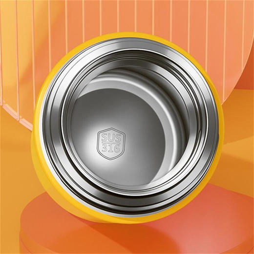 Oball不锈钢焖烧杯OB-007 超长保温饭盒桶便携焖烧壶罐焖粥  海绵宝宝 800ml 商品图3